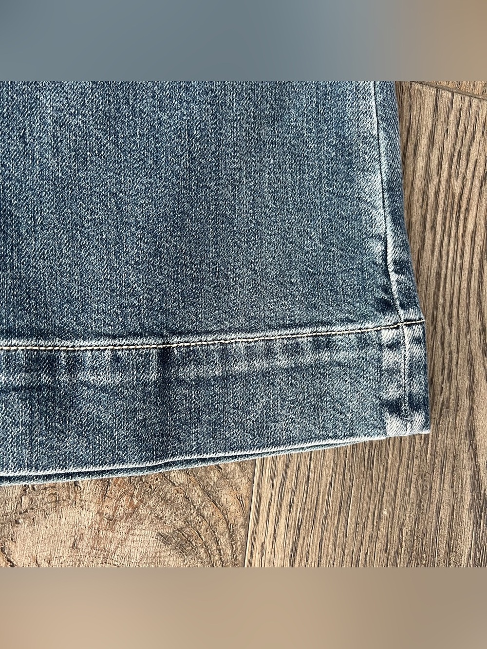 ANTHROPOLOGIE PILCRO Utility Wide Leg Cropped Denim Jeans Size 30 - Picture 8 of 12